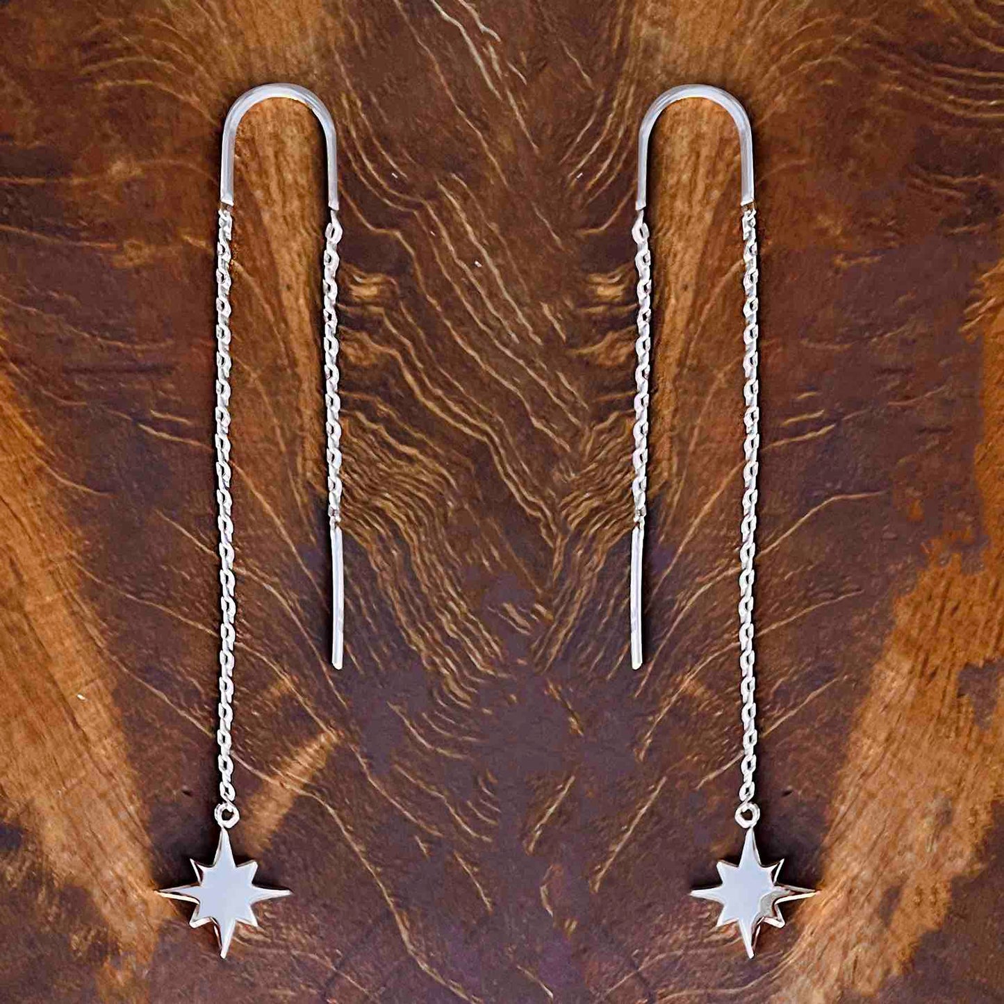 Boucles d'oreilles Terre d'Argent