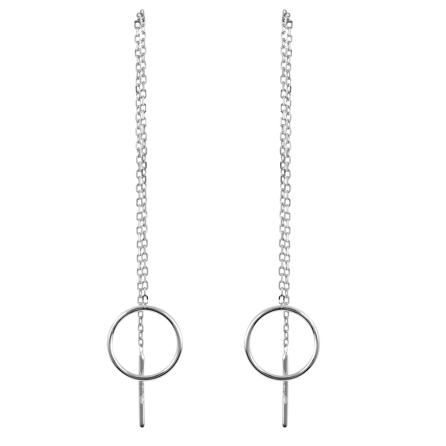 Boucles d'oreilles Terre d'Argent