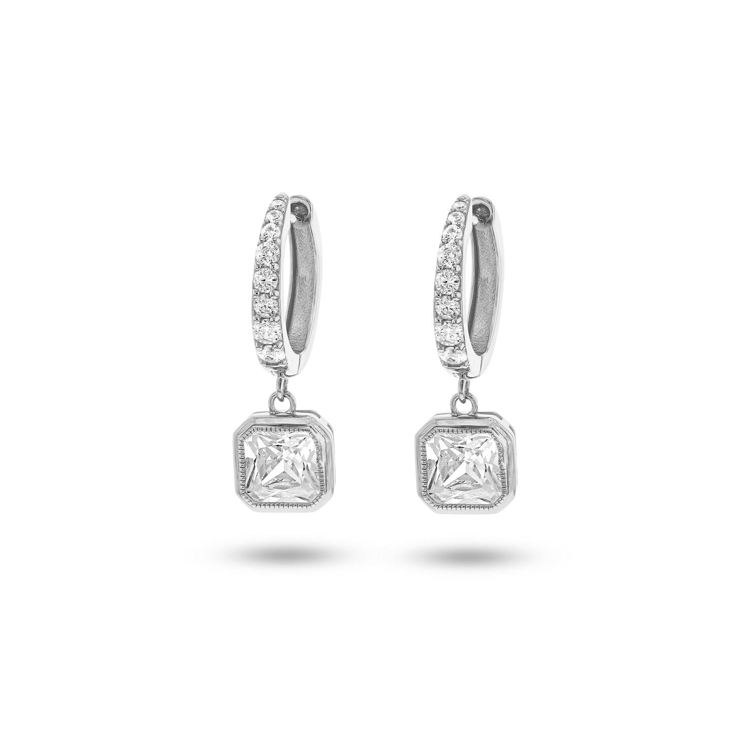 Boucles d'oreilles Terre d'Argent