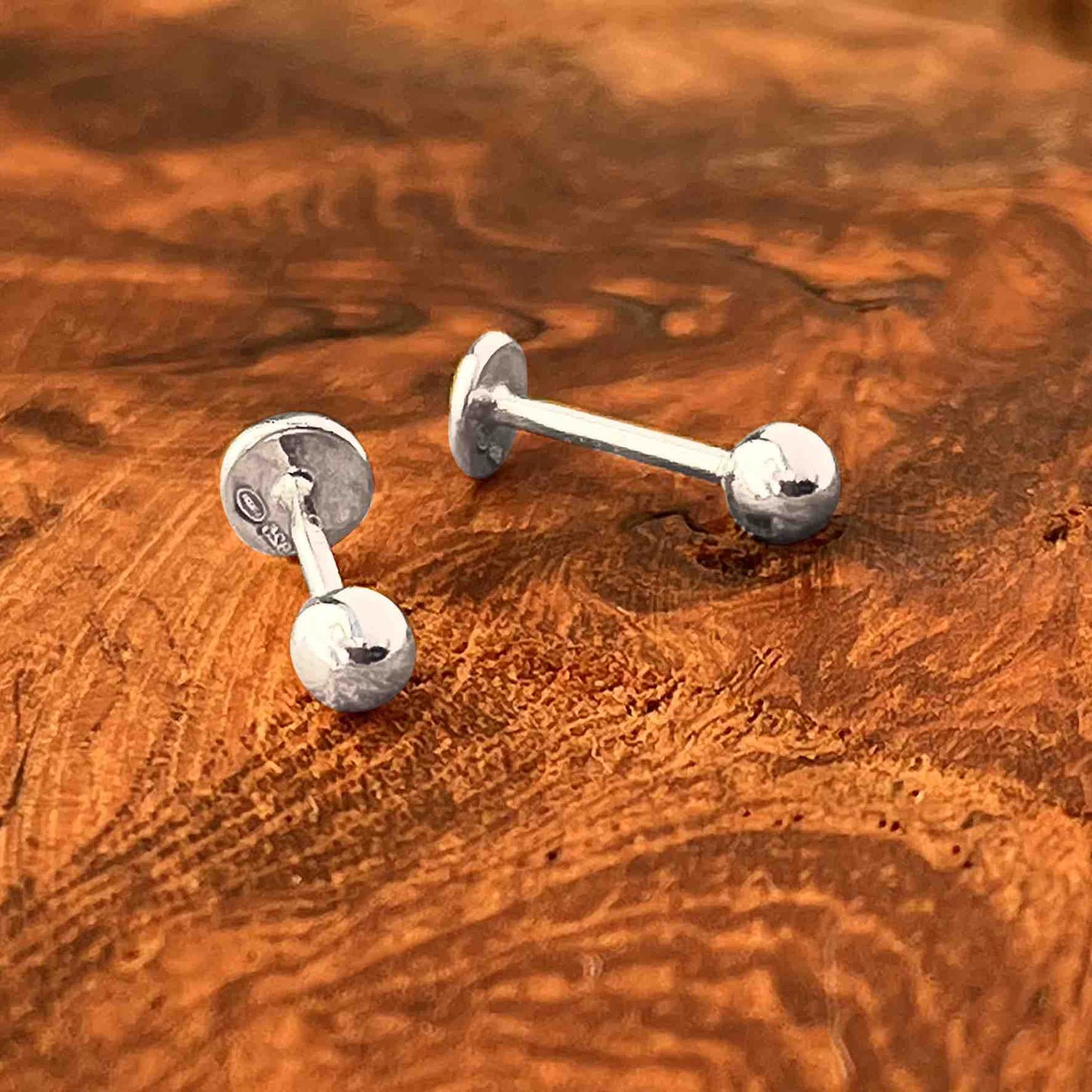Boucles d'oreilles Terre d'Argent