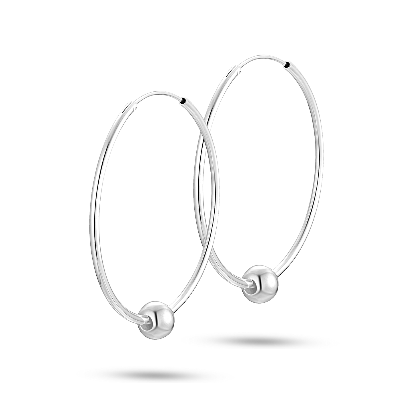 Boucles d'oreilles Terre d'Argent
