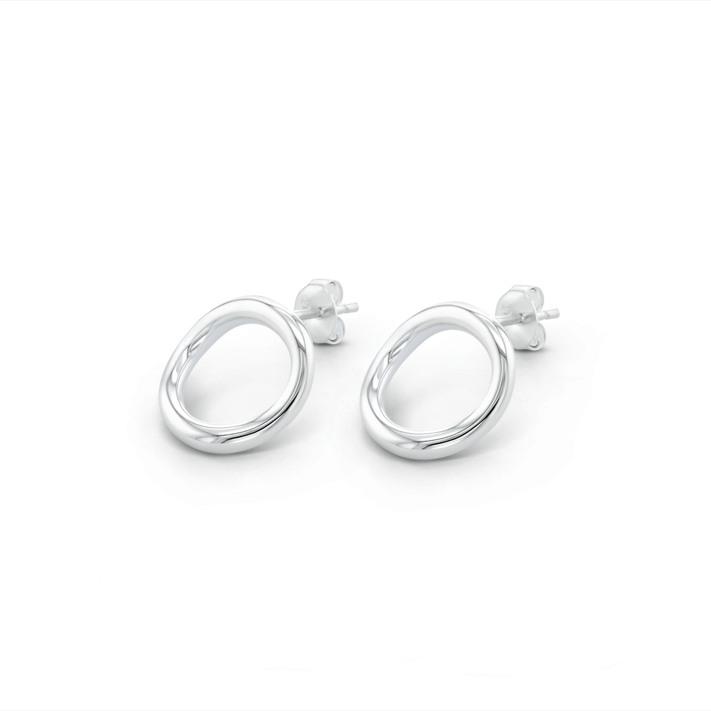 Boucles d'oreilles Terre d'Argent
