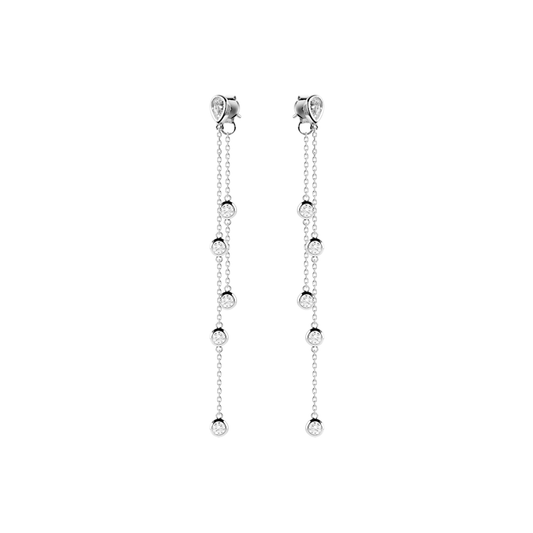 Boucles d'oreilles Terre d'Argent