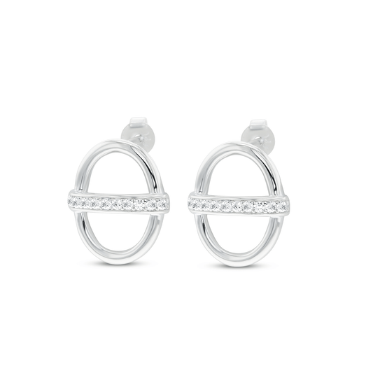 Boucles d'oreilles Terre d'Argent