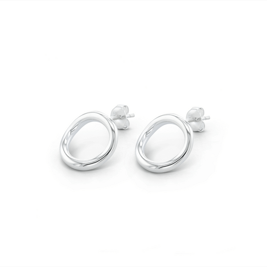 Boucles d'oreilles Terre d'Argent