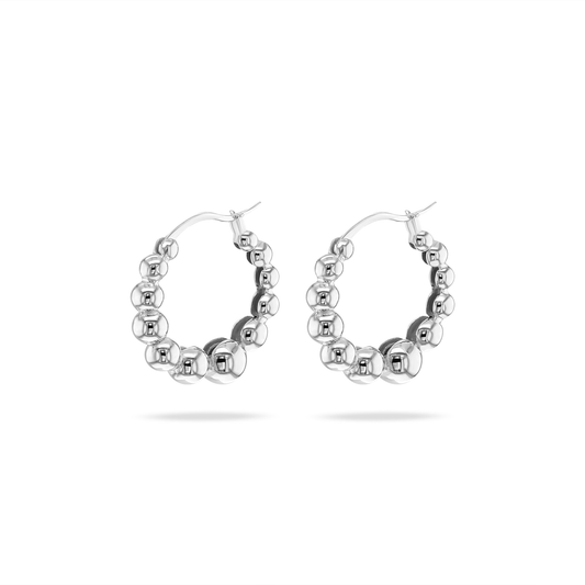 Boucles d'oreilles Terre d'Argent