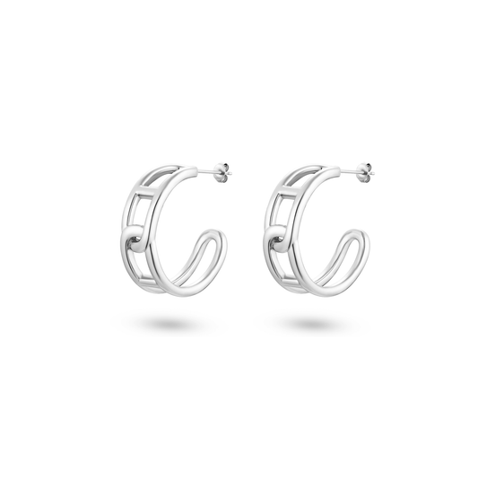 Boucles d'oreilles Terre d'Argent