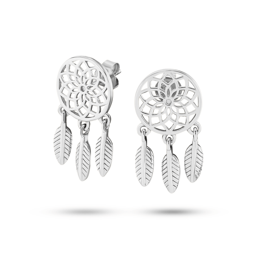 Boucles d'oreilles Terre d'Argent